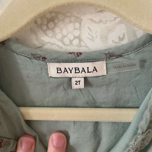 Baybala Ashley Dress in Tiny Tulip 2T EUC - Picture 3 of 4